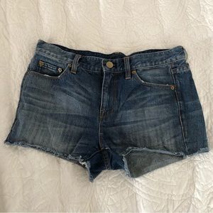 JCrew mid rise jean shorts size 27 EUC